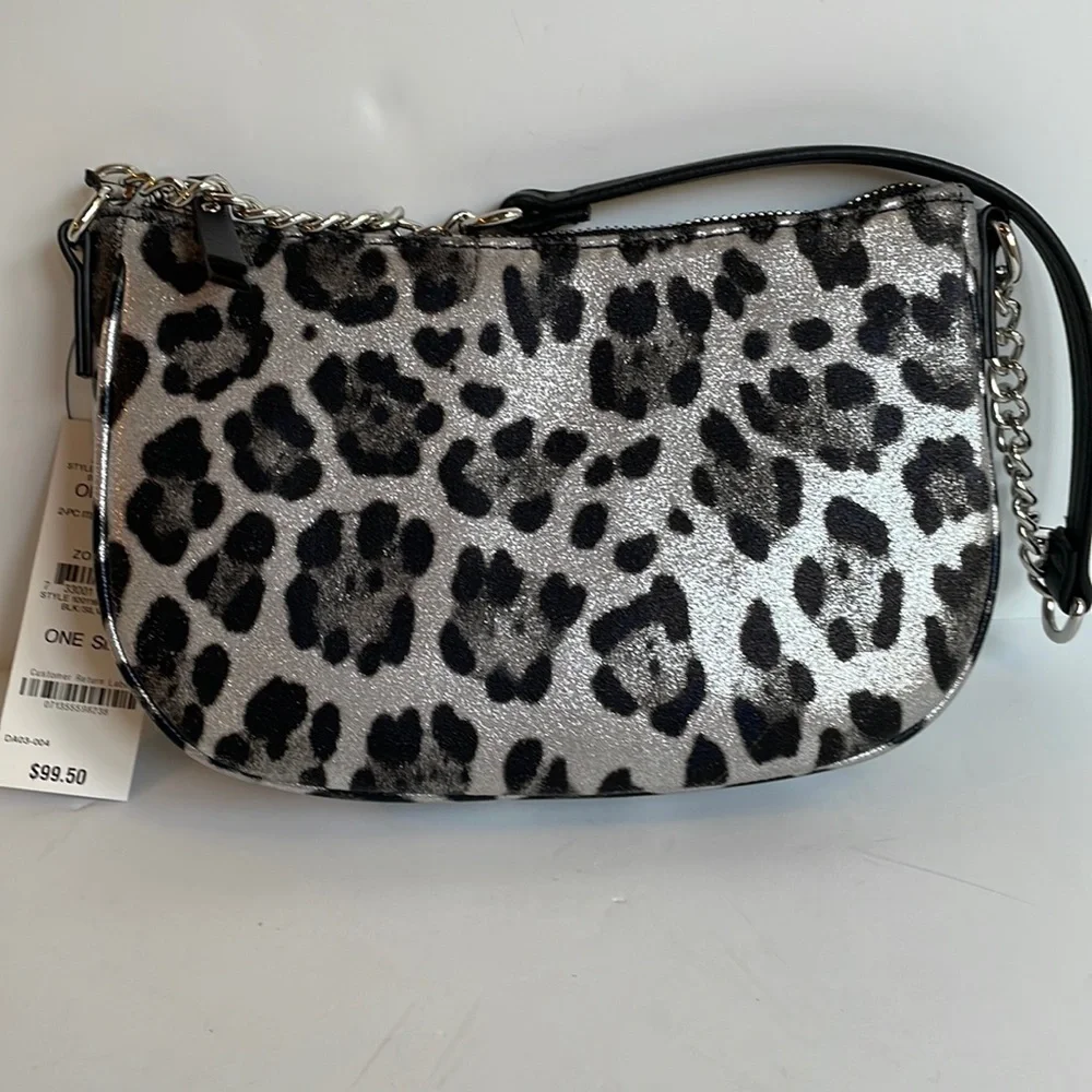 INC International Concepts cheetah print small evening bag or makeup bag